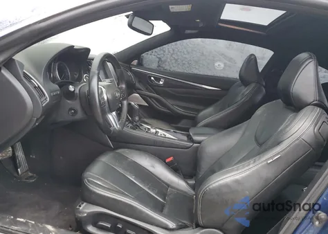 2017 Infiniti Q60 3.0T Red Sport 400 from USA, damaged, VIN JN1FV7EK4HM611381